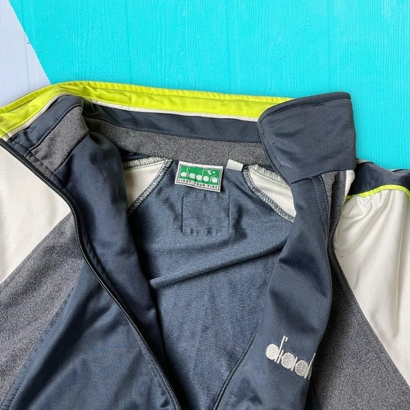 Vintage 90S Diadora Track Jacket - Picture 4 of 4